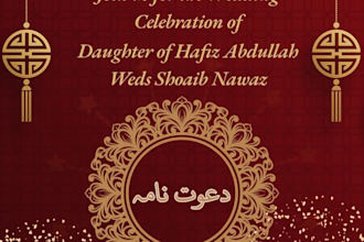 design animated wedding, birthday, baby shower, greeting party invitation