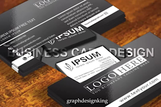 professional business card and stationery design