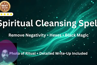 cast a powerful spiritual cleansing spell to remove negativity and black magic