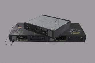 model 3d game assets props product model in 3ds max