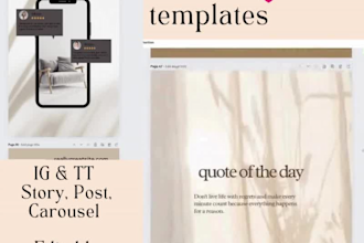 aesthetic social media instagram posts, stories, reel cover