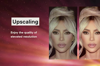do background removal and image editing and blur removing, retouching, enhancing