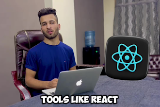 build a premium web app in react js for startups