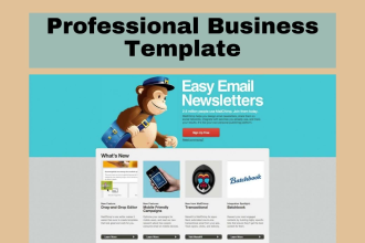 do email copywriting, mailchimp email marketing template