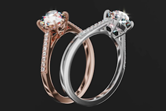 do photorealistic 3d jewelry cad design cinematic jewelry animation 3d rendering