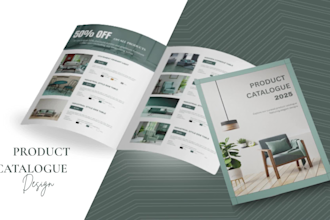 make product catalogue, worksheet and proposal design
