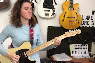 teach acoustic or electric guitar