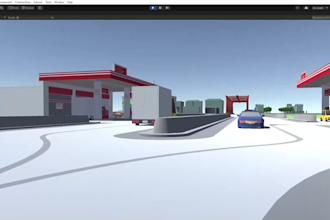 create realistic 3d game environment and level for unreal