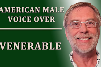 do your american male voice over for radio and TV ads
