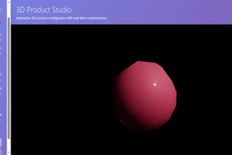 create a 3d website or product configurator with threejs, webgl, r3f or blender