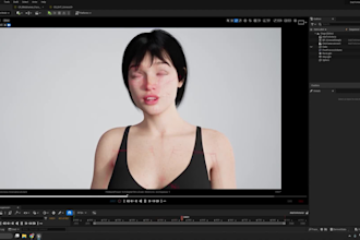 do photorealistic metahuman character, 3d metahuman, unreal engine, ue5, daz3d