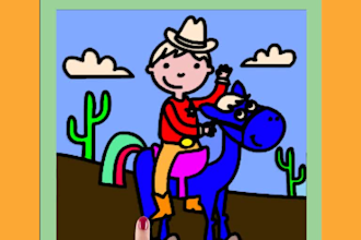 create a great Digital Coloring Book for Children, will feature the Childâ€™s Name on Every page!
