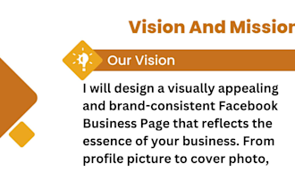 create facebook business page and fb page design