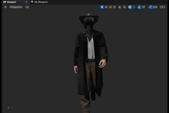 make 3d character model, 3d metahuman character, reallusion character, icone 8
