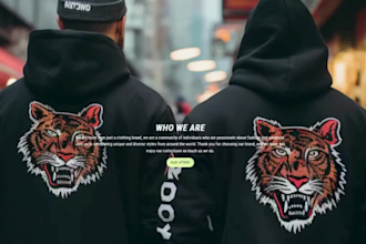 y2k website y2k shopify website streetwear website for clothing brand
