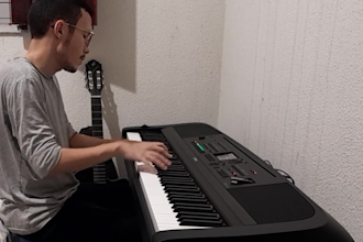 be your piano keyboard player