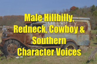 do a hillbilly cowboy redneck sling blade country character voice over