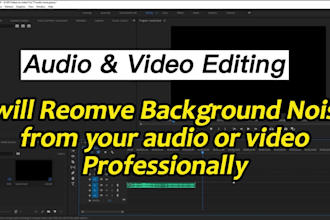 remove background noise and music from your audio or video