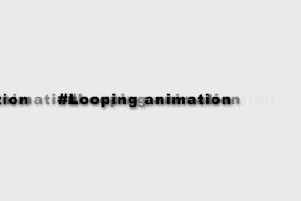 looping animation or animated logo