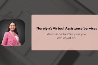 be your reliable general or executive virtual assistant