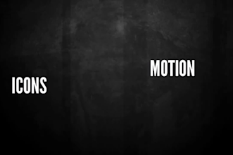create kinetic typography video, motion graphic, after effect, commercial video