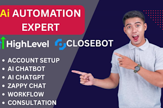 setup gohighlevel with chatgpt ai zappychat closebot zapier integration