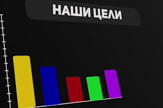 make animated infographics for your presentations or videos