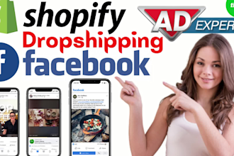 expert run shopify facebook ads,boost and promote or fb video campaigns manager