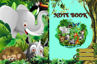 create professional notebook and journal covers