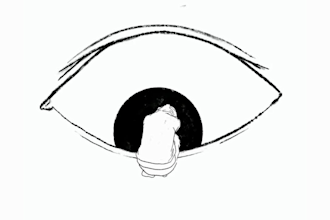 do 2d line art animation, hand drawn animation video, minimalist video