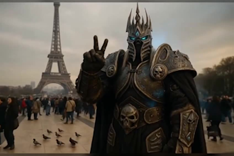 create a 4k ai cinematic movie trailer ai runaway gen3 and a movie film kling