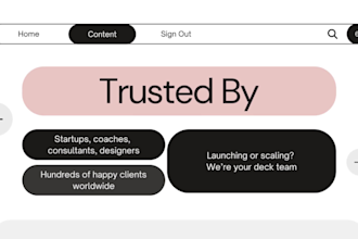 create clean and modern ai powered presentations for your business