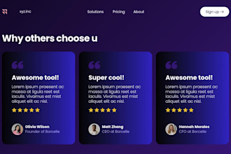 build landing page or elementor landing page design