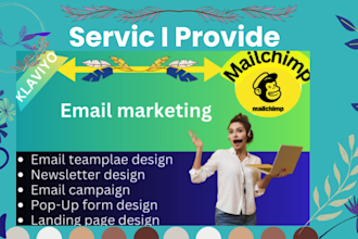 klaviyo email flows and campaigns email template design
