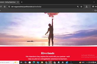 design the best country tours and travels website with booking features