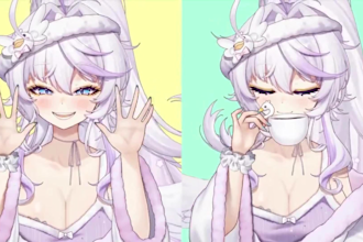 create live2d vtuber, vtuber design,vtuber rigging, anime,live2d character,vtube