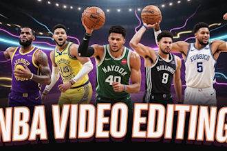 edit faceless nba youtube videos and basketball documentary content