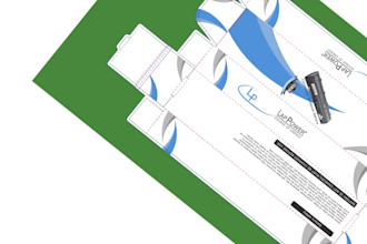 design custom packaging ,mailer boxes with precise dielines