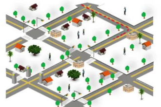 create an animated isometric map for your route