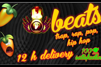 make the fire trap and rap beat for you