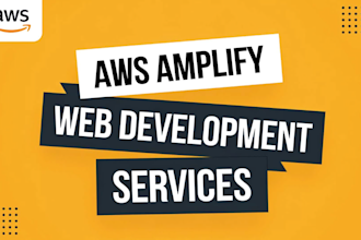 be AWS amplify developer to build full stack web apps with reactjs or nextjs