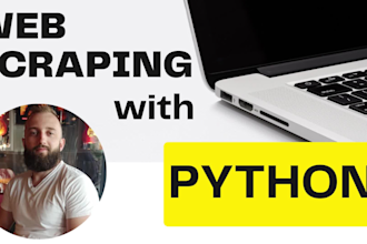 do python web scraping, web scraping with beautiful soup, selenium data scraping