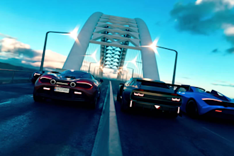 create 3d car rig and animation