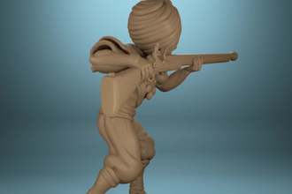 do 3d printing, 3d miniature, 3d warhammer figurine, 3d resin printing stl model