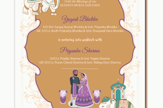 make a printable invitation card for you