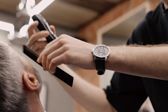 create ad video about your barbershop, hairdresser for youtube, facebook