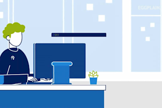 create saas animation 2d 3d saas explainer product demo video for web and mobile