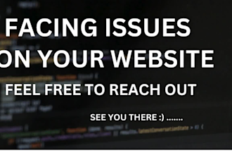 resolve website issues and improve online performance