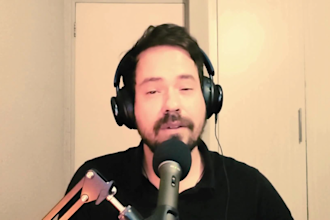 record a male voice over