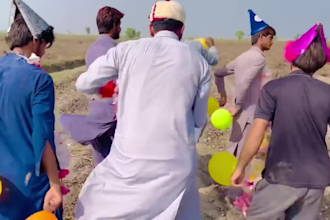 make african happy birthday video or funny wish and dance